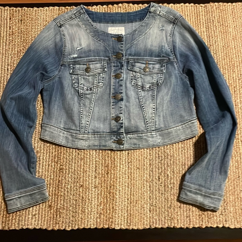 Torrid Crop Jean Jacket